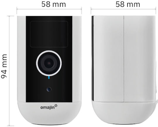 Netatmo IP Surveillance Camera Wi-Fi Full HD+ 4MP Waterproof Battery Powered with Two-Way Communication Gray