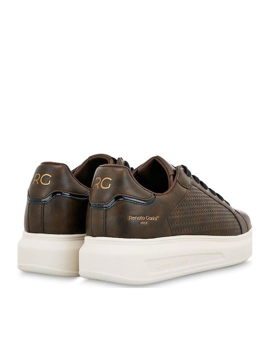 Ανδρικά Sneakers Brown Print