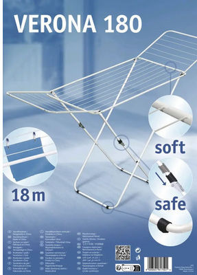 Leifheit Verona 180 Clothes Drying Rack 18 M Leifheit Verona 180 Clothes Drying Rack 18 M