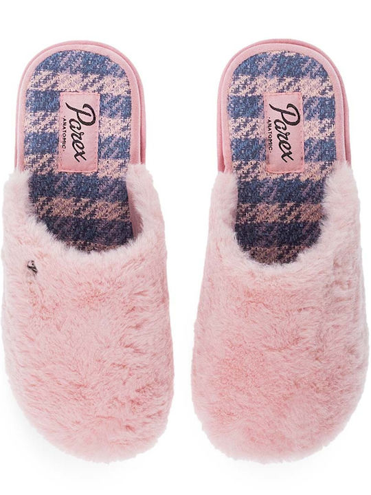 Parex Winter Women's Slippers in Pink color