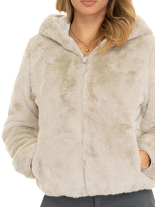 Save The Duck Jacket Fog Grey
