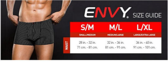 Envy Herren Sexy Boxer Blau EY016B