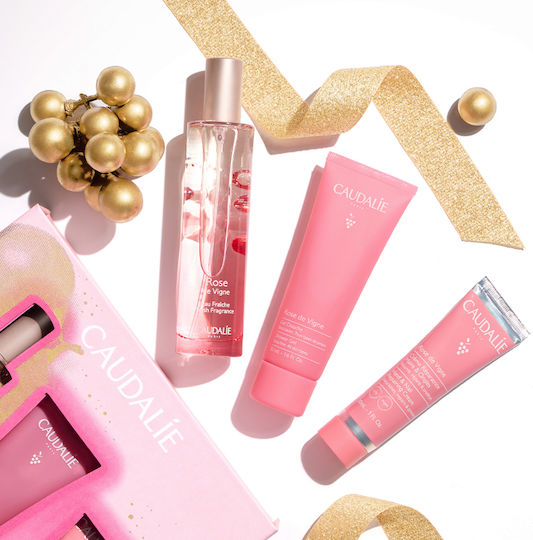 Caudalie Rose De Vigne Γυναικείο Σετ με Eau de Parfum και Shower Gel 3τμχ
