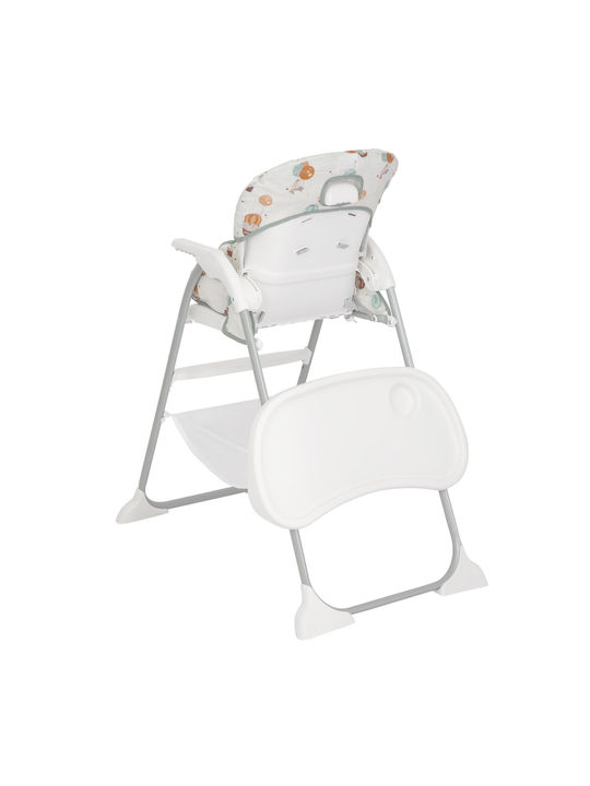 Graco SnackEase Up & Away Αναδιπλούμενο Καρεκλάκι Φαγητού Πολύχρωμο