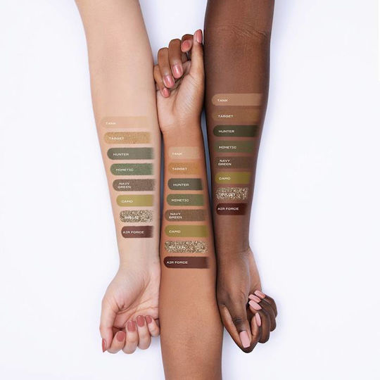 Mia Make Up Палитра със Сенки за Очи Матов в Твърда Форма Army Green