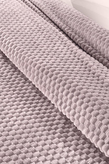 Guy Laroche Smoothie Decke Fleece Einzeln 160x220cm Melanze