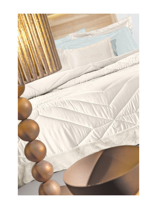 Guy Laroche Duvet Set Queen 240x250cm Columbia Ivory 3pcs
