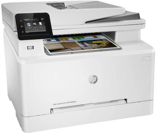 HP Color LaserJet Pro MFP M282nw Έγχρωμο Φωτοτυπικό με Αυτόματο Τροφοδότη Φύλλων (ADF) και Σάρωση Διπλής Όψης