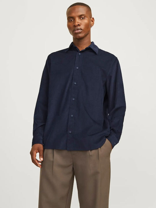 Jack & Jones Corduroy Shirt Dark Blue