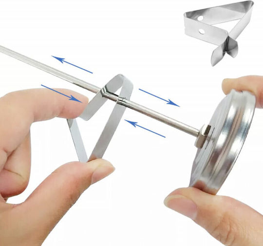 Pufo 31.5 Cm Long Probe Metal Kitchen Thermometer