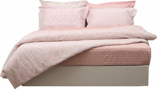 Anna Riska Υπέρδιπλο 220x240εκ. Mix & Match Solid Σάπιο Μήλο