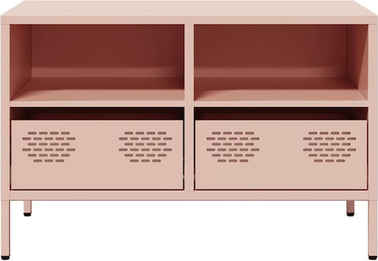 TV-Ständer Metall Rosa M68xB39xH43.5cm