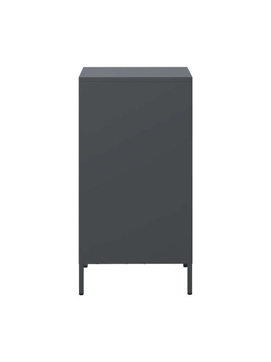 Office Storage Drawer Metal Anthracite 35x39x73.5cm