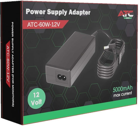 ATC Universal Adaptor de alimentare 12 până la 12V 5A 60W (05.007.0029)