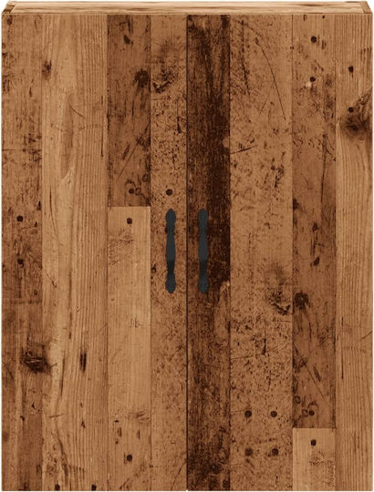 Hängeschrank fürs Wohnzimmer aus Spanplatte Braun 69,5 x 34 x 90 cm