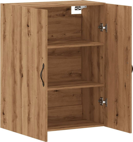 Wand Wohnzimmer Nische aus Spanplatte Artisanae Eiche 69.5x34x90cm