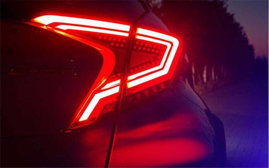 Carner Toyota C-HR 2016-2019 LED Taillights Set 2 Pieces