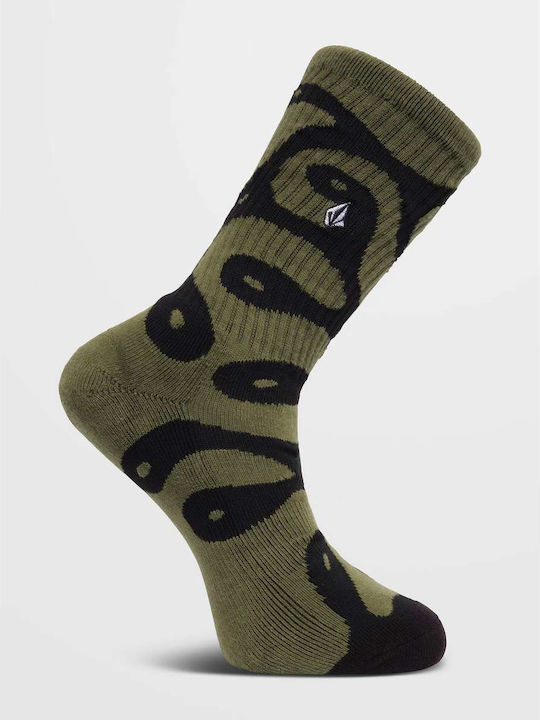 Volcom Ζephyr Ανδρικές Κάλτσες Wintermoss Green Volcom Ζephyr Ανδρικές Κάλτσες Wintermoss Green