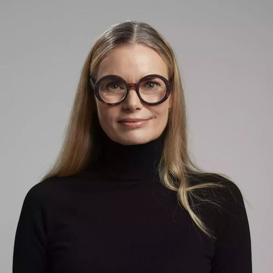Okkia Laura Lesebrillen +2.00 in Braun Farbe