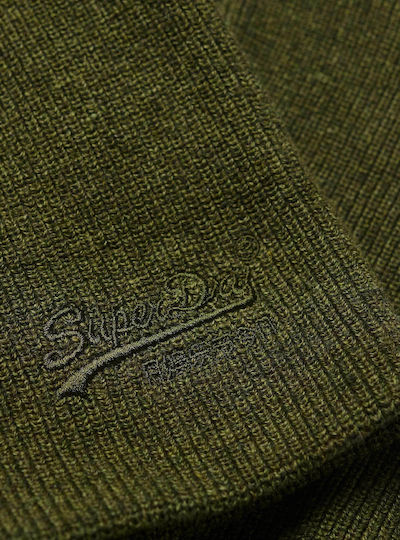 D3 Sdna Essential Logo Knitted Beanie Beanie Beanie Knitted in Green color