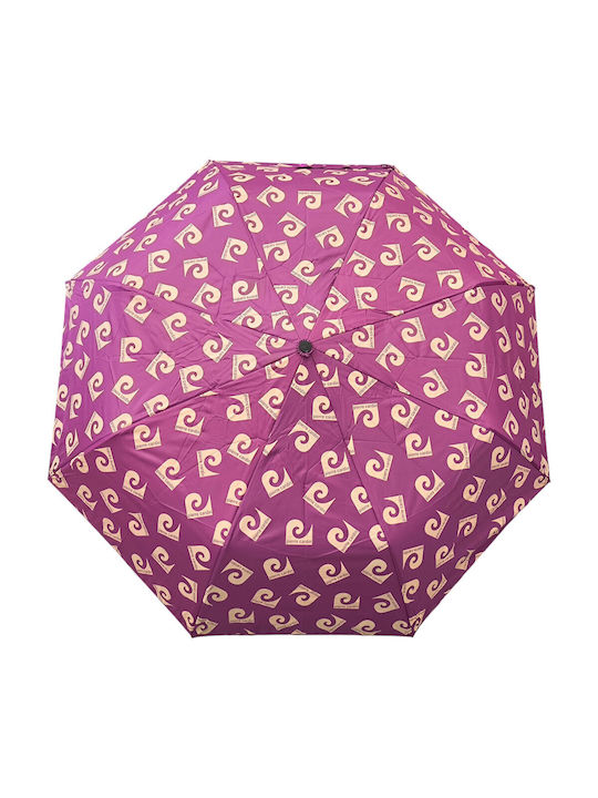 Pierre Cardin Windproof Automatic Umbrella Compact Purple