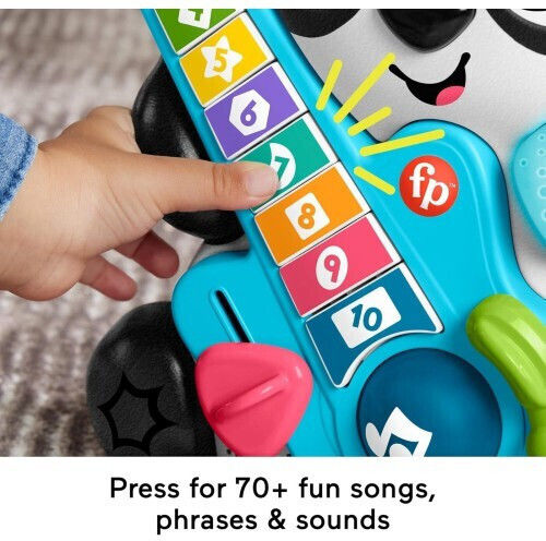 Fisher Price Βρεφικό Παιχνίδι Link Squad Πάντα Ο Κιθαρούλης με Μουσική και Ήχους για 9+ Μηνών