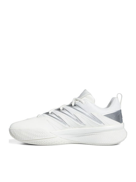 Dame Certified 3 Χαμηλά Μπασκετικά Παπούτσια Core White / Core Black / Silver Metallic