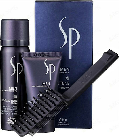 Wella Sp Men Gradual Tone Pigment Kit Hair Dye Chestnut 60ml