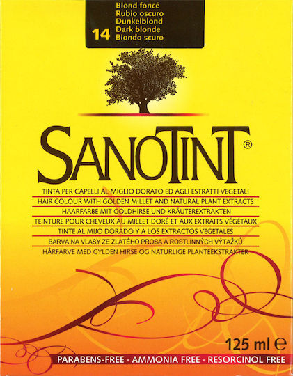 Sanotint Classic Hair Dye no Ammonia 14 Dark Blonde 125ml