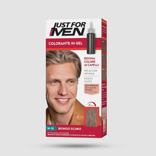 Just For Men Shampoo-In Color Șampon Colorant Fără Amoniac 15 Blond Închis 30ml