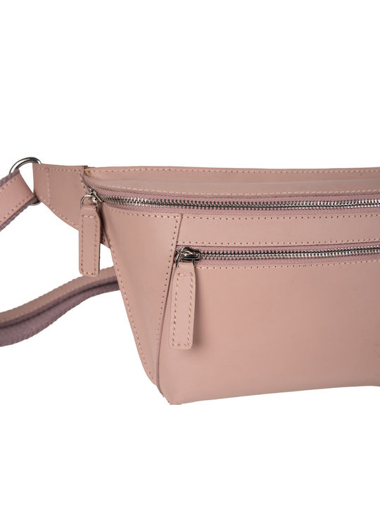 Leather Creations XK Leather Waist Bag Pink