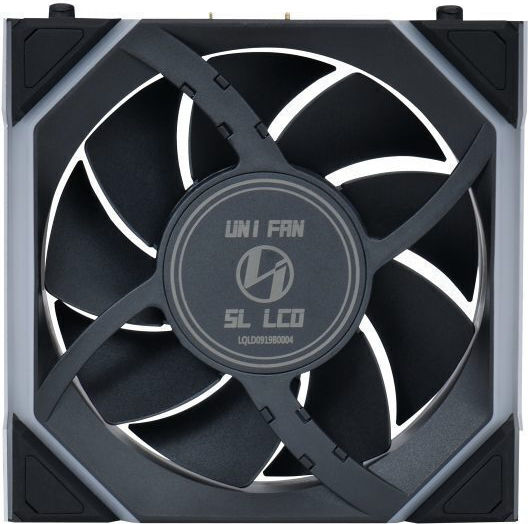 Lian Li UNIFAN SL Wireless LCD Case Fan 120mm (1900rpm / 58.08cfm) με RGB Φωτισμό