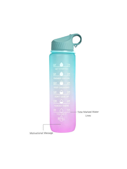 Αθλητικό Παγούρι Πλαστικό 500ml Πράσινο