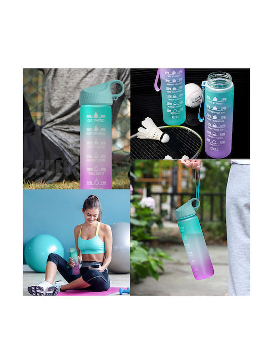 Αθλητικό Παγούρι Πλαστικό 500ml Πράσινο