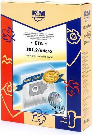 K&m Vacuum Cleaner Bags 4 + 2 Microfilters