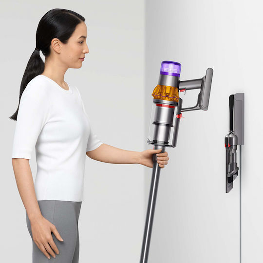 Dyson V15 Detect Absolute Επαναφορτιζόμενη Σκούπα 2 σε 1 Stick & Χειρός 25.2V Χρυσή