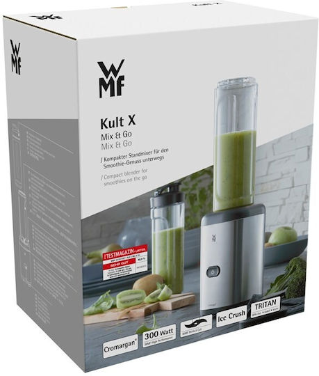 Kult X 04.1627.0011 Blender with Glass Jug 600 ml 300W Black