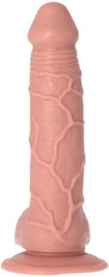 Toyz4lovers Ρεαλιστικό Dildo με Όρχεις και Βεντούζα Flesh 21.5cm