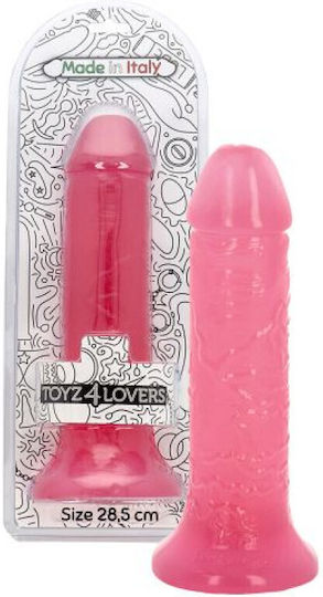 Toyz4lovers Ρεαλιστικό Dildo με Βεντούζα Ροζ 28.5cm