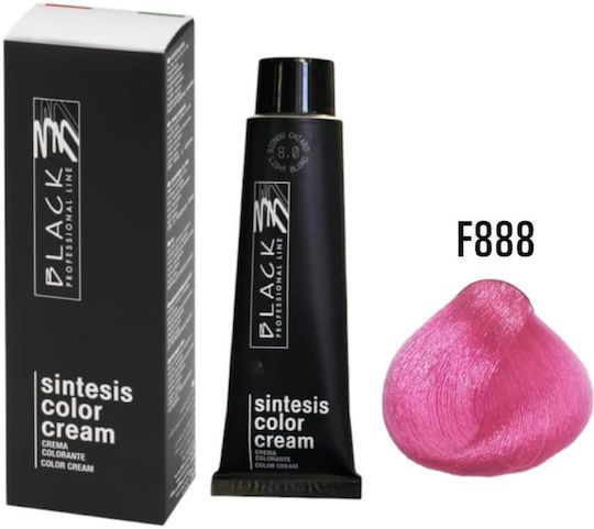 Black Professional Line Sintesis Color Cream Βαφή Μαλλιών F888 Flash Fuchsia 100ml