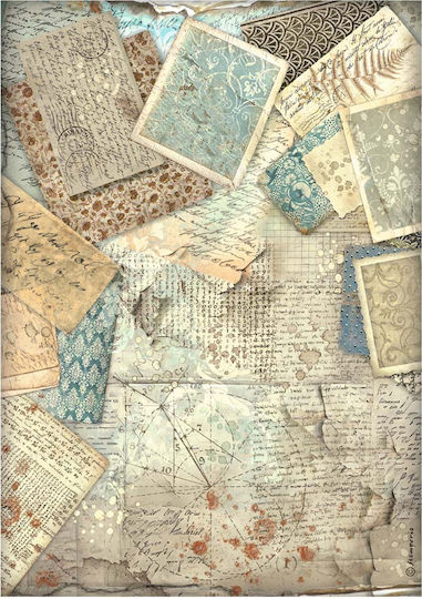 Σετ 6 Ριζόχαρτα Ντεκουπάζ Stamperia 21x29cm A4 Alterego