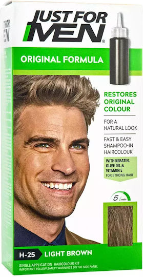 Just For Men Βαφή Μαλλιών Light Brown H25 66ml