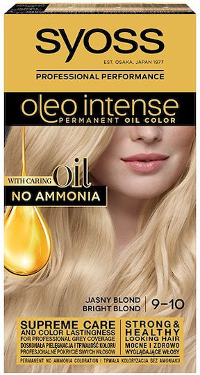 Syoss Oleo Intense Hair Dye no Ammonia 9-10 Light Blonde 50ml