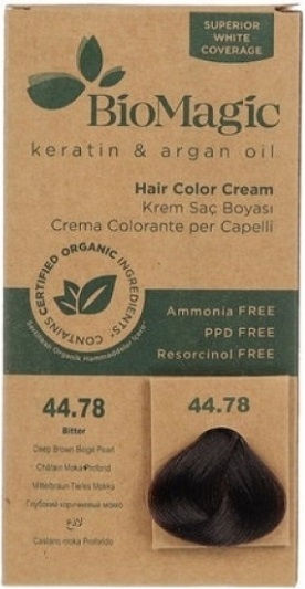 BioMagic Haarfärbemittel 44.78 - Tiefer Braun Beige Perle 60ml
