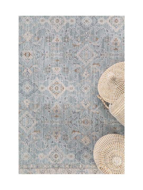 Royal Carpet Tabriz 839 Teppich Rechteckig Synthetisch,Polyester/Cotton/Leather Blue