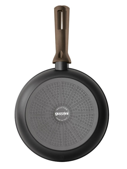 Marva Guzzini Cook&plus Pan from Aluminum with Non-Stick Interior Coating 24cm