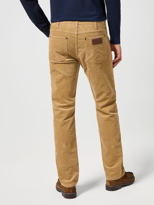 Wrangler Greensboro 803 Men's Denim Pants in Regular Fit Camel