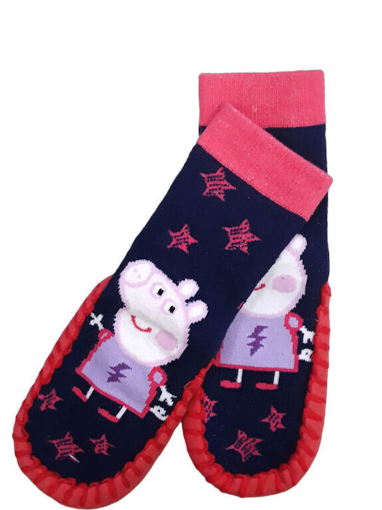 Peppa Pig Kinderstrümpfe Hausschuh-Socken