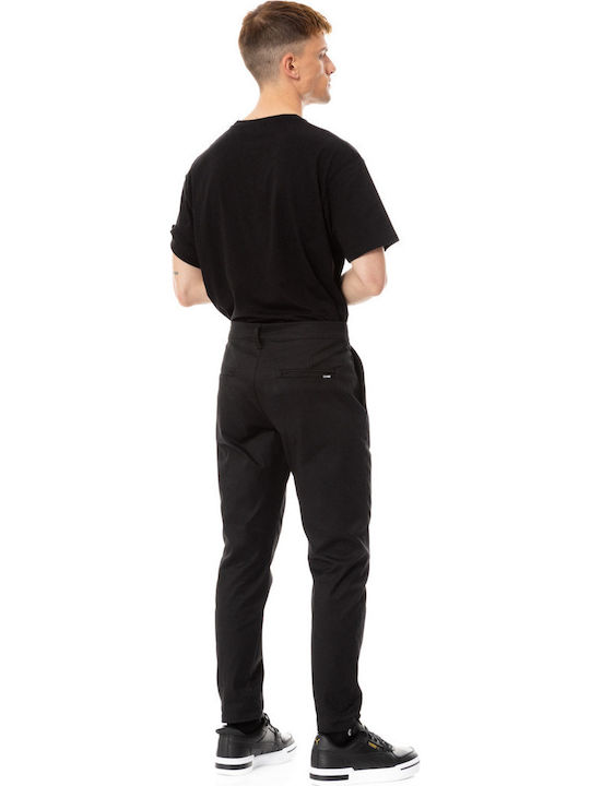 MELT Trousers Chino Elastic Black