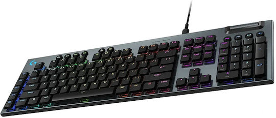 Logitech G915 X Gaming Μηχανικό Πληκτρολόγιο με GL Tactile διακόπτες και RGB φωτισμό (Αγγλικό US)